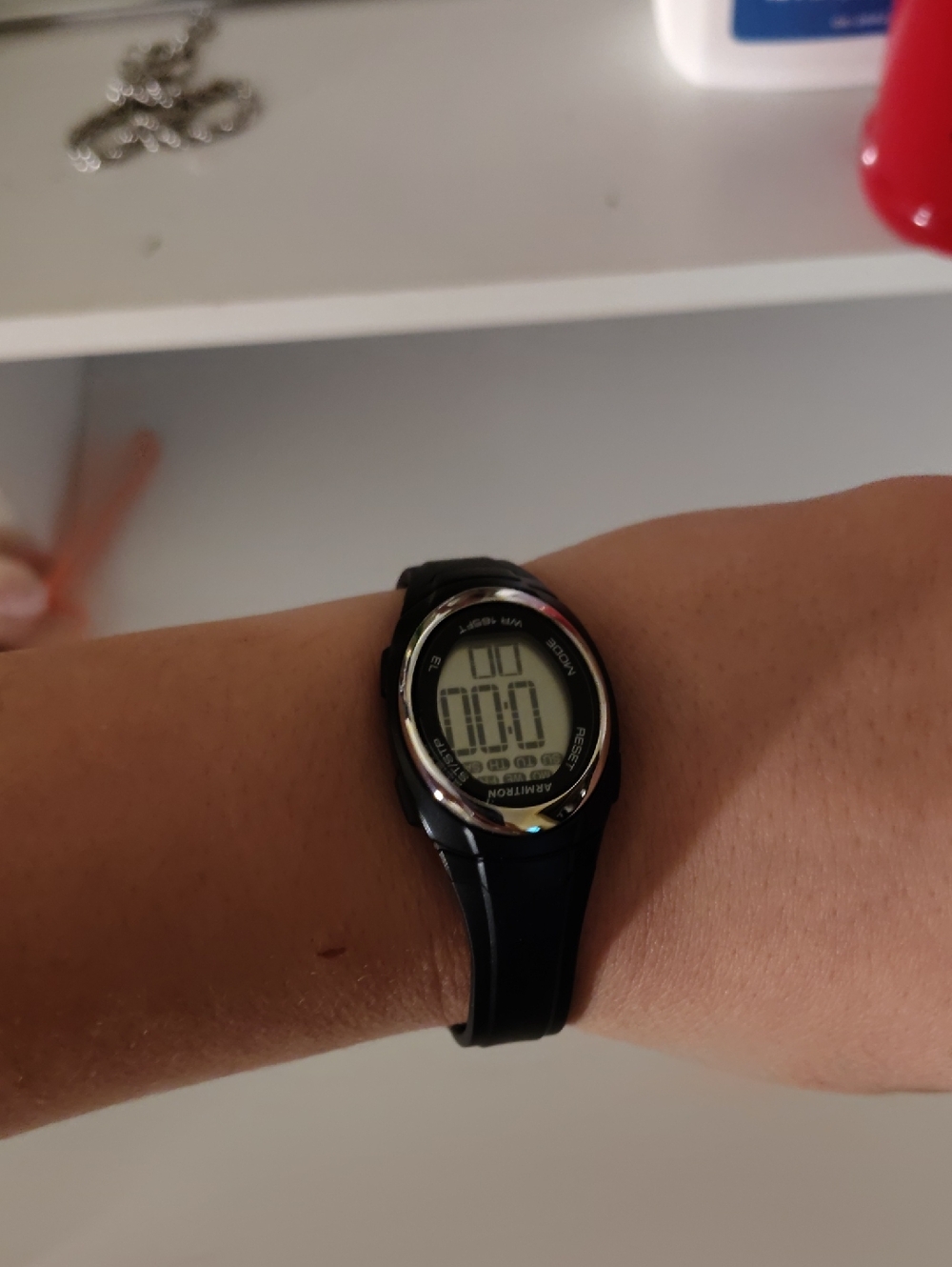 Black Digital Sports Watch - Unbranded